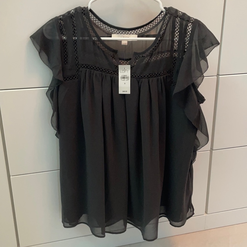 Loft Short sleeve blouse